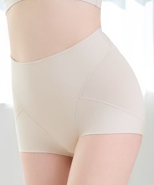 BRADELIS NEWYORK（ブラデリスニューヨーク）の「ゆきねえ365綿混モアらくすっぽりショーツ24 ブラデリス 補正下着 補整（ショーツ・レディース・グレイッシュベージュ/ブラック/ブルー/ピンク/モスグリーン/チャコール・L/M/3L/LL/4L/5L/S）」の3枚目の写真