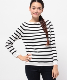 mystic | 【mystic】ボートネックニットトップス(ニット/セーター)