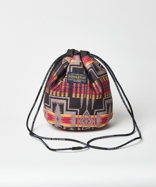 PENDLETON(ペンドルトン)の「【 PENDLETON / ペンドルトン 】コーデュロイ ドローバック 巾着バックCORDUROY DRAW BAG(ショルダーバッグ・レディース・オフホワイト/ブラック/ブルー・FREE)」の13枚目の写真