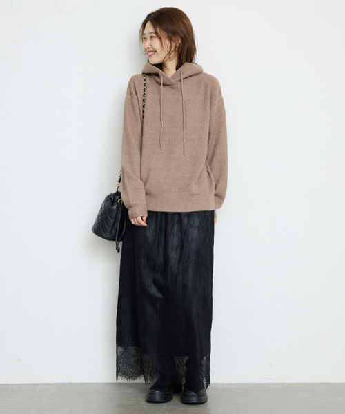 SLOBE IENA ランジェリーレーススカート SLOBE IENA（スローブイエナ）の「《追加2》ランジェリーレース
