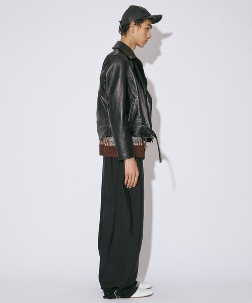 beautiful people✨ビューティフルピープル✨ライダースジャケット vintage leather riders jacket（ライダースジャケット