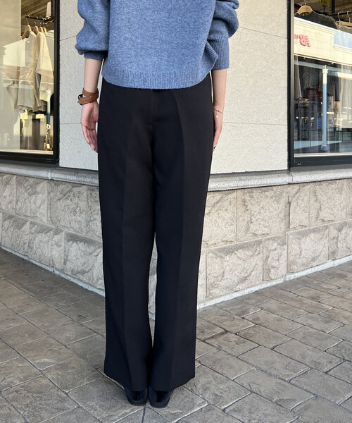 Chez toi(シェトワ)の「2タックワイドパンツ(その他パンツ・レディース・チャコールグレー/ブラック/アイボリー・FREE)」の18枚目の写真
