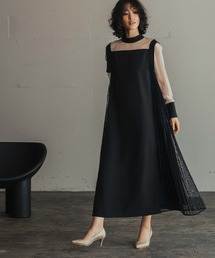 スタンドネック　エレガントワンピースドレス imgrc0091165705.jpg