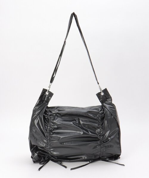 notch.（ノッチ）の「シャイニーショルダーバッグ（ショルダーバッグ・レディース・シルバー系/ブラック・ONESIZE）」の14枚目の写真