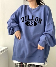 COMON＋（コモンプラス）の「BIGシルエット フェイクレイヤード 裏起毛スウエットシャツ（スウェット）」