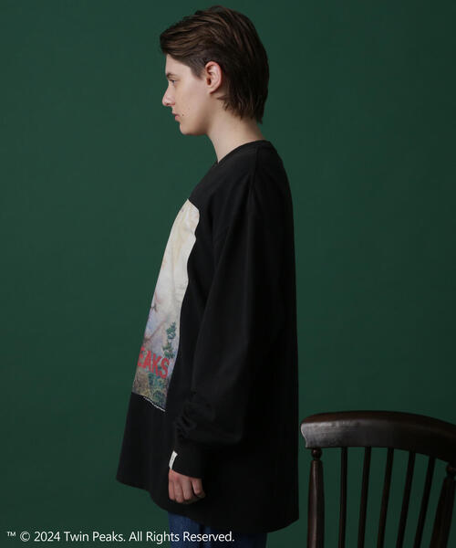 MANASTASH(マナスタッシュ)の「MANASTASH/マナスタッシュ TWIN PEAKS L/S TEE 02 ツイン・ピークス ロングスリーブTシャツ 02(Tシャツ/カットソー・メンズ・ホワイト/ブラック/ブラウン・M/L/XL/S)」の10枚目の写真