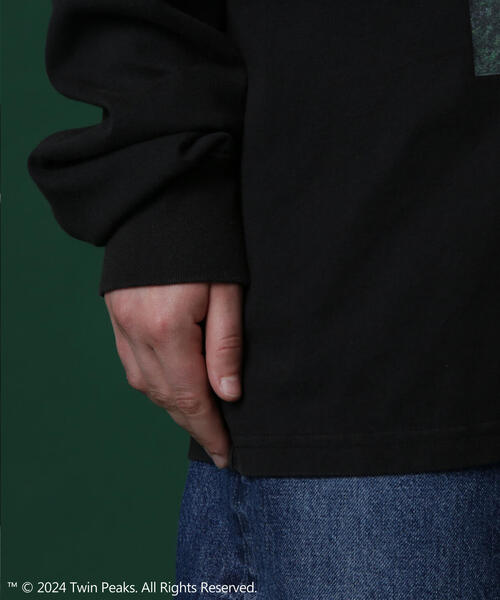 MANASTASH(マナスタッシュ)の「MANASTASH/マナスタッシュ TWIN PEAKS L/S TEE 02 ツイン・ピークス ロングスリーブTシャツ 02(Tシャツ/カットソー・メンズ・ホワイト/ブラック/ブラウン・M/L/XL/S)」の14枚目の写真