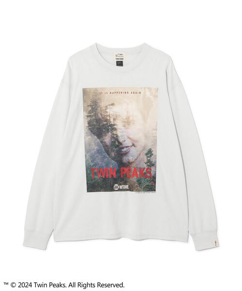 MANASTASH(マナスタッシュ)の「MANASTASH/マナスタッシュ TWIN PEAKS L/S TEE 02 ツイン・ピークス ロングスリーブTシャツ 02(Tシャツ/カットソー・メンズ・ホワイト/ブラック/ブラウン・M/L/XL/S)」の16枚目の写真