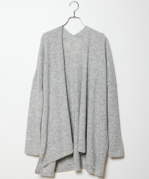 INED CLARO（イネドクラロ）の「フェアリーブークレカーディガン（カーディガン/ボレロ・レディース・ベージュ/グレー・フリー）」の18枚目の写真