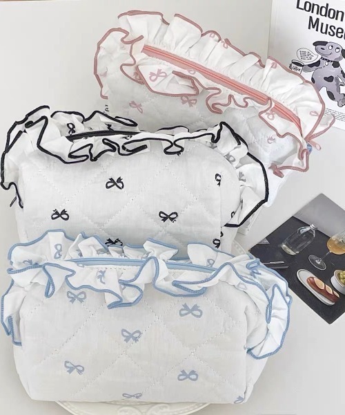 ☆専用☆ロラライハリス♡フリルポーチ、スマホポーチ、小さいポーチ