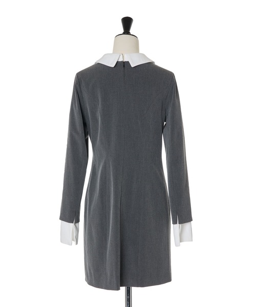 Her lip to（ハーリップトゥー）の「Pointed Collar Mini Dress