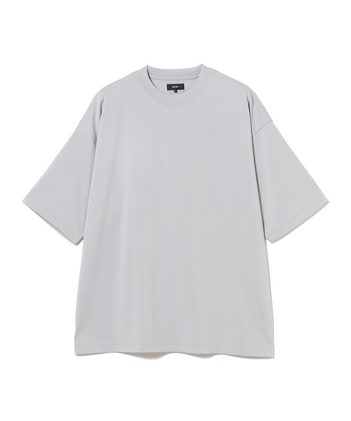 BEAMS(ビームス)の「BEAMS / ルーズ シルケットTシャツ(Tシャツ/カットソー・メンズ・ブラック/ホワイト系その他6/ライトグレー・XL/L/M/S)」の11枚目の写真