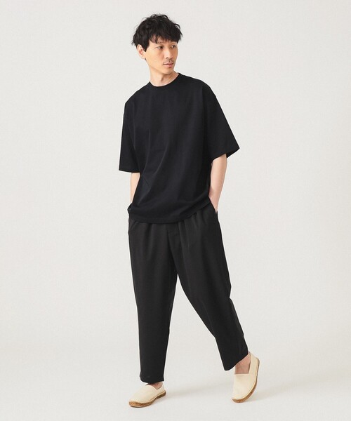 BEAMS(ビームス)の「BEAMS / ルーズ シルケットTシャツ(Tシャツ/カットソー・メンズ・ブラック/ホワイト系その他6/ライトグレー・XL/L/M/S)」の21枚目の写真