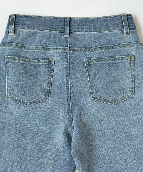 SELECT LEVERY(セレクトリベリー)の「リサイクルデニムわがままフィットスキニーパンツ(デニムパンツ・レディース・ライトブルー/ブルー/ネイビー/ブラック・SMALL/MEDIUM/LARGE/X-LARGE)」の20枚目の写真