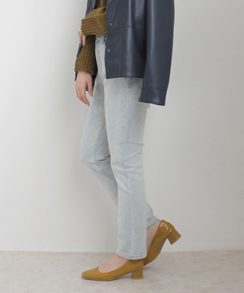 SELECT LEVERY(セレクトリベリー)の「リサイクルデニムわがままフィットスキニーパンツ(デニムパンツ・レディース・ライトブルー/ブルー/ネイビー/ブラック・SMALL/MEDIUM/LARGE/X-LARGE)」の12枚目の写真