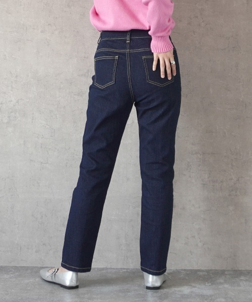 SELECT LEVERY(セレクトリベリー)の「リサイクルデニムわがままフィットスキニーパンツ(デニムパンツ・レディース・ライトブルー/ブルー/ネイビー/ブラック・SMALL/MEDIUM/LARGE/X-LARGE)」の15枚目の写真