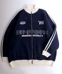 ニット/セーター ジップ ブルゾン」に該当するトップスファッション