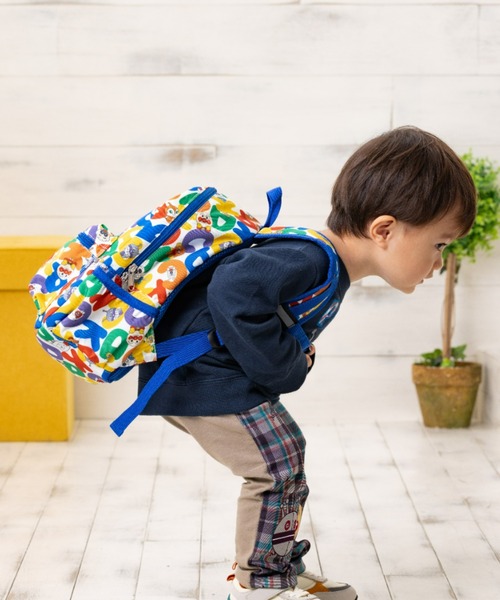 ANPANMAN KIDS COLLECTION（アンパンマンキッズコレクション）の「APKC総柄リュック11L（バックパック/リュック・キッズ・ブルー・FREE）」の2枚目の写真