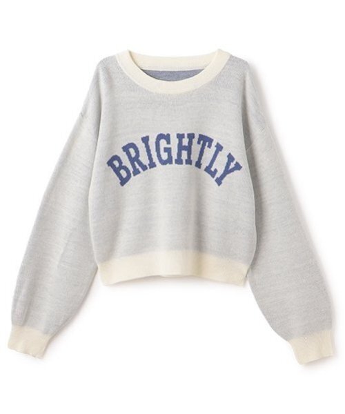 LOVETOXIC（ラブトキシック）の「【GOODPRICE】ジャガードクロップドニット（ニット/セーター・キッズ・ブラウン/ピンク/グリーン/ネイビー/ホワイト/トップグレー/オフホワイト/エンジ/ブラック/サックスブルー・S/M/L）」の21枚目の写真