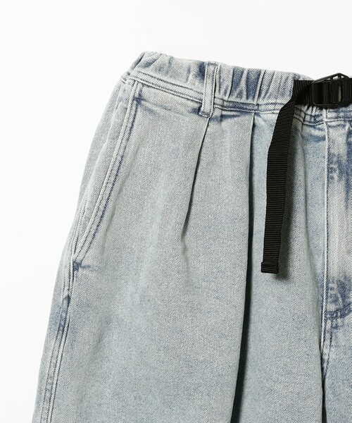 BEAMS（ビームス）の「クウォーターレングス デニム ウェビングパンツ（その他パンツ・メンズ・サックスブルー/ブラック・M/S/XL/L）」の16枚目の写真
