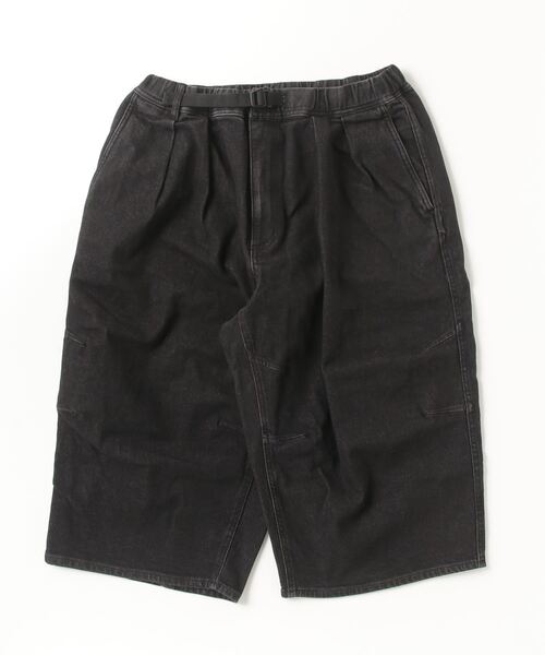 BEAMS（ビームス）の「クウォーターレングス デニム ウェビングパンツ（その他パンツ・メンズ・サックスブルー/ブラック・M/S/XL/L）」の4枚目の写真