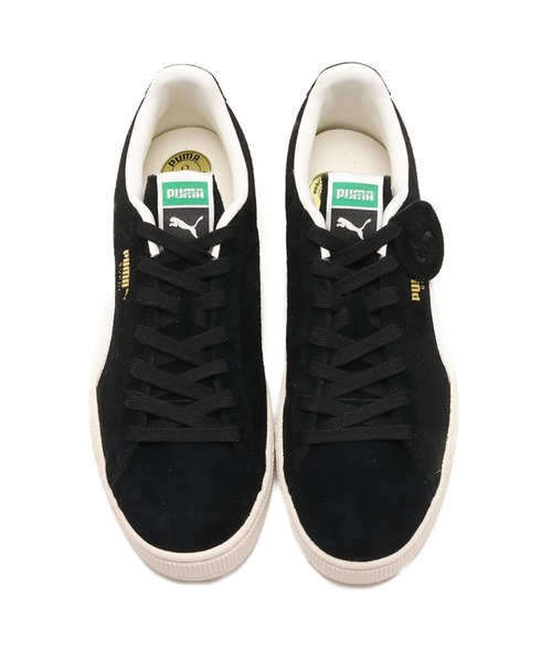 PUMA(プーマ)の「PUMA SUEDE CHARLES F. STEAD I / プーマ スウェード チャールズ・F・ステッド I(スニーカー・メンズ・ブラック・26.0cm/26.5cm/27.0cm/27.5cm/28.0cm/28.5cm/29.0cm)」の2枚目の写真