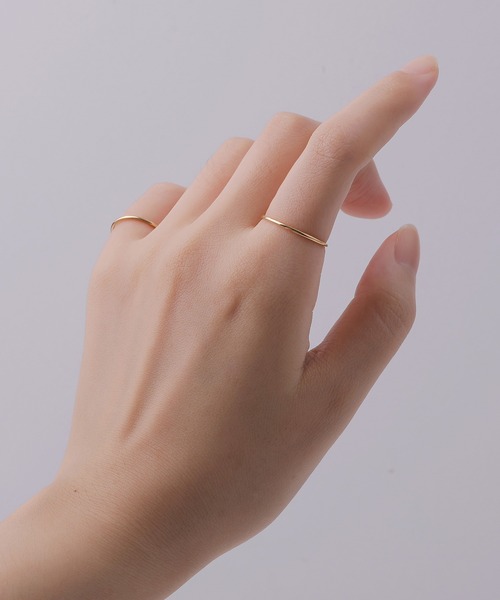 ABBEY MARKET(アビーマーケット)の「【金属アレルギー対応】サージカルステンレス 1mm 3mm 6mm シンプルリング 18金コーティング ニッケルフリー(リング・レディース・シルバー系その他/ゴールド系その他/シルバー系その他2/ゴールド系その他2/シルバー/ゴールド・9号/11号/14号)」の19枚目の写真