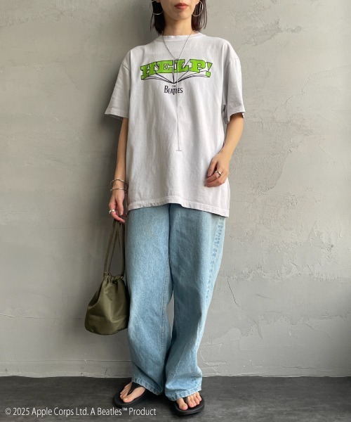【WEB先行予約】[GOOD ROCK SPEED/グッドロックスピード] 別注 THE BEATLES ロックプリントTシャツ(HELP!)（Tシャツ/カットソー）｜GOOD ROCK SPEED（グッドロックスピード）