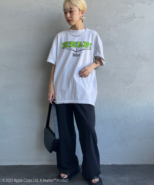 【WEB先行予約】[GOOD ROCK SPEED/グッドロックスピード] 別注 THE BEATLES ロックプリントTシャツ(HELP!)（Tシャツ/カットソー）｜GOOD ROCK SPEED（グッドロックスピード）