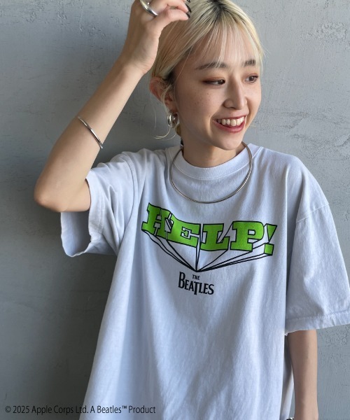 【WEB先行予約】[GOOD ROCK SPEED/グッドロックスピード] 別注 THE BEATLES ロックプリントTシャツ(HELP!)（Tシャツ/カットソー）｜GOOD ROCK SPEED（グッドロックスピード）