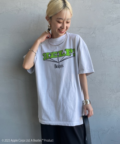 【WEB先行予約】[GOOD ROCK SPEED/グッドロックスピード] 別注 THE BEATLES ロックプリントTシャツ(HELP!)（Tシャツ/カットソー）｜GOOD ROCK SPEED（グッドロックスピード）
