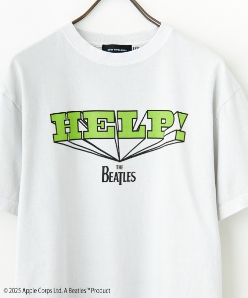 【WEB先行予約】[GOOD ROCK SPEED/グッドロックスピード] 別注 THE BEATLES ロックプリントTシャツ(HELP!)（Tシャツ/カットソー）｜GOOD ROCK SPEED（グッドロックスピード）