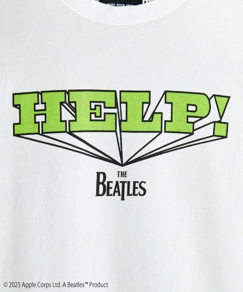 【WEB先行予約】[GOOD ROCK SPEED/グッドロックスピード] 別注 THE BEATLES ロックプリントTシャツ(HELP!)（Tシャツ/カットソー）｜GOOD ROCK SPEED（グッドロックスピード）