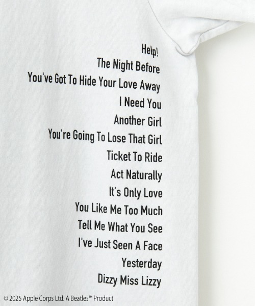 【WEB先行予約】[GOOD ROCK SPEED/グッドロックスピード] 別注 THE BEATLES ロックプリントTシャツ(HELP!)（Tシャツ/カットソー）｜GOOD ROCK SPEED（グッドロックスピード）