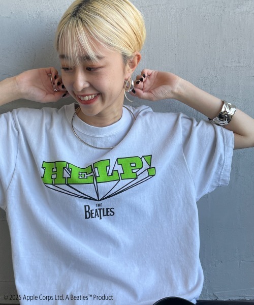 【WEB先行予約】[GOOD ROCK SPEED/グッドロックスピード] 別注 THE BEATLES ロックプリントTシャツ(HELP!)（Tシャツ/カットソー）｜GOOD ROCK SPEED（グッドロックスピード）