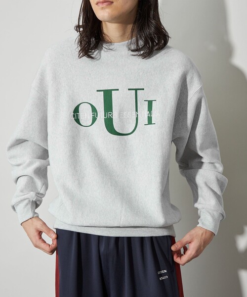 ＜CITEN＞OUIロゴスウェット（Tシャツ/カットソー）｜CITEN（シテン）Tシャツ/カットソー
