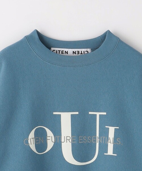 ＜CITEN＞OUIロゴスウェット（Tシャツ/カットソー）｜CITEN（シテン）