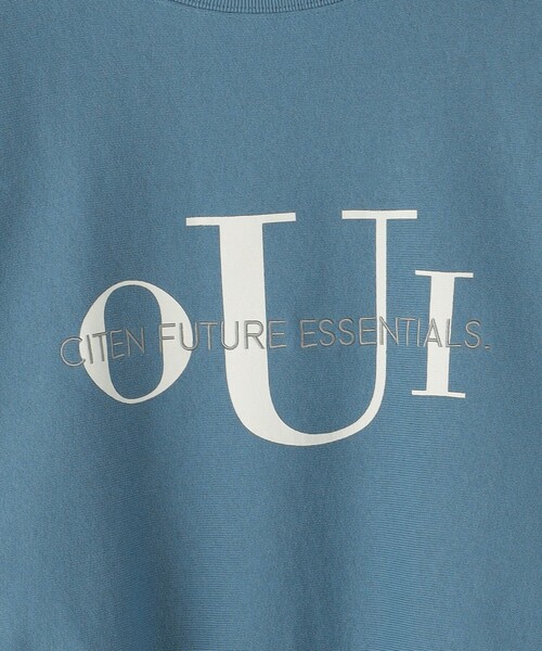 ＜CITEN＞OUIロゴスウェット（Tシャツ/カットソー）｜CITEN（シテン）