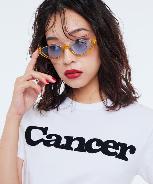 Narcissus（ナルシス）の「【Narcissus】アンダーリムサングラス（サングラス・レディース・イエロー/ピンク・FREE）」の4枚目の写真