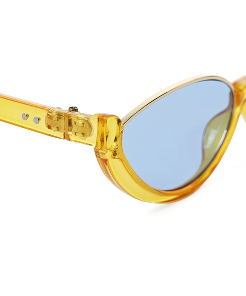 Narcissus（ナルシス）の「【Narcissus】アンダーリムサングラス（サングラス・レディース・イエロー/ピンク・FREE）」の7枚目の写真