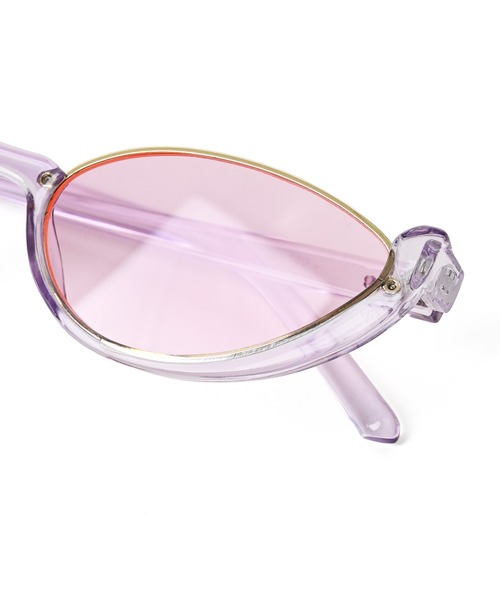 Narcissus（ナルシス）の「【Narcissus】アンダーリムサングラス（サングラス・レディース・イエロー/ピンク・FREE）」の14枚目の写真