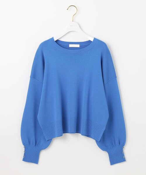 ANY SIS（エニィスィス）の「【花粉対策】ドルマン ニット（ニット/セーター・レディース・グレー系/ライトグリーン系/ホワイト系/ブルー系/ピンク系/ライトイエロー系・2）」の19枚目の写真