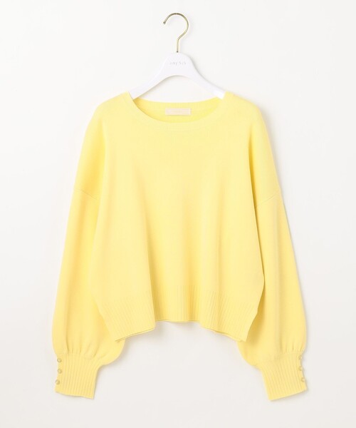 ANY SIS（エニィスィス）の「【花粉対策】ドルマン ニット（ニット/セーター・レディース・グレー系/ライトグリーン系/ホワイト系/ブルー系/ピンク系/ライトイエロー系・2）」の22枚目の写真