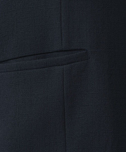 A part by（アパートバイ）の「【セレモニー】ツイードライクセットアップ（ワンピース・レディース・ネイビー/アイボリー・SMALL/MEDIUM）」の20枚目の写真