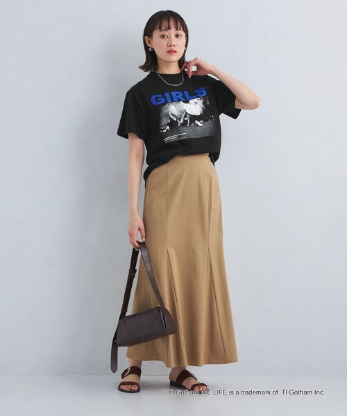 GOOD ROCK SPEED（グッドロックスピード）の「【別注】＜GOOD ROCK SPEED＞LIFE ショートスリーブ Tシャツ（Tシャツ/カットソー・レディース・ブラック/オフホワイト・FREE）」の7枚目の写真