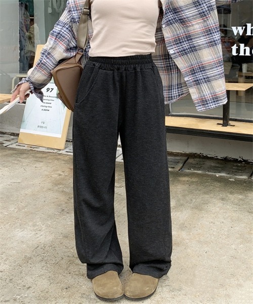 FREE STYLISTS(フリー スタイリスト)の「脇切り替えデザインスウェットパンツ(スウェットパンツ・レディース・ブラック/ライトグレー/チャコールグレー・M/L/XL/S)」の5枚目の写真