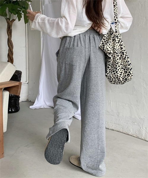 FREE STYLISTS(フリー スタイリスト)の「脇切り替えデザインスウェットパンツ(スウェットパンツ・レディース・ブラック/ライトグレー/チャコールグレー・M/L/XL/S)」の21枚目の写真
