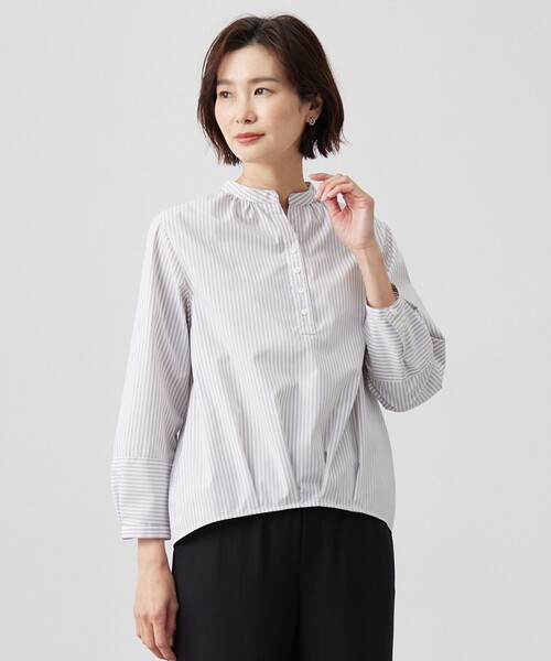 セール】【洗える・接触冷感・UVケア】エステネージュストライプ