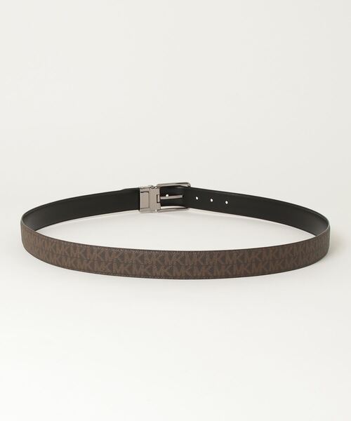 MICHAEL KORS（マイケルコース）の「MICHAEL KORS MK SIGNITURE REVERSIBLE マイケル コース MKシグニチャー ベルト リバーシブル（ベルト・メンズ・ブラウン・FREE）」の7枚目の写真