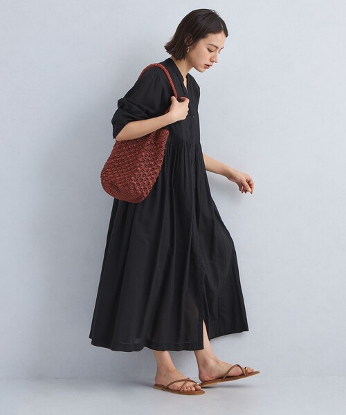 green label relaxing（グリーンレーベルリラクシング）の「メタリックヤーン レーシー トートバッグ（ショルダーバッグ・レディース・シルバー/ブラウン/ブラック/パープル/ゴールド・FREE）」の13枚目の写真